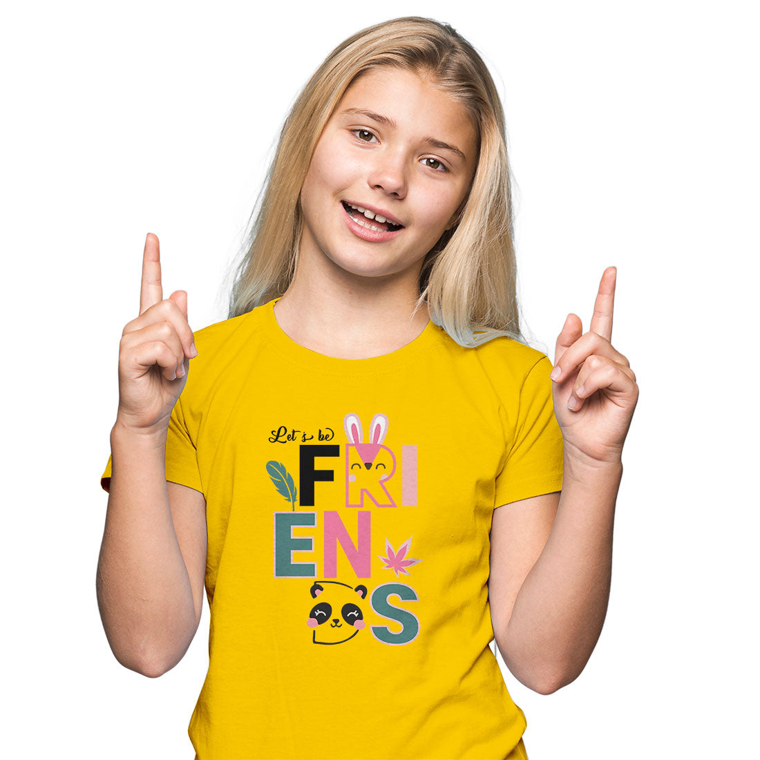 Best Friends Forever Kids T-Shirt - Super Combed Bio-Wash Cotton (D95)