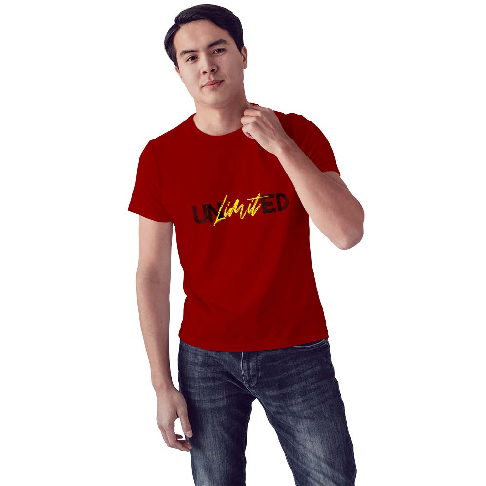 Unlimited Printed Unisex Graphics T-shirt for Men and Women - Right Marc