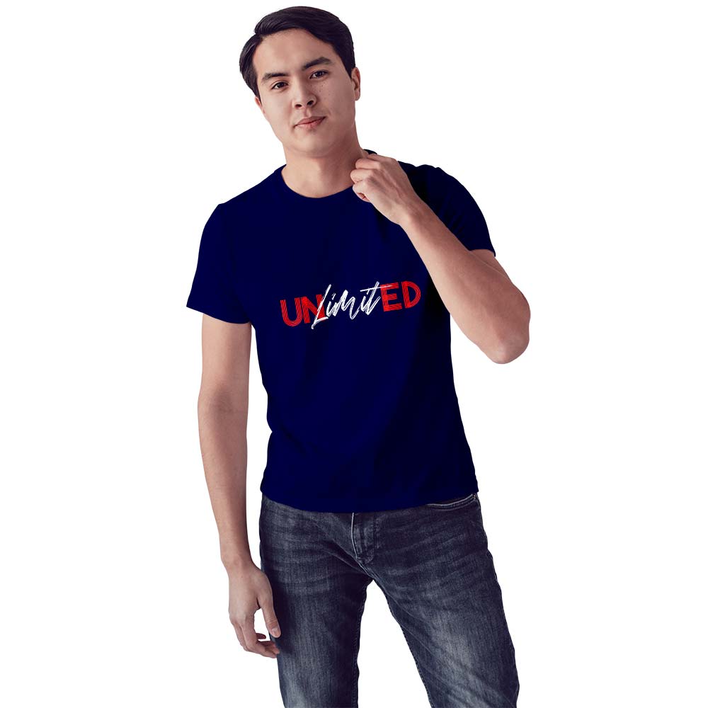 Unlimited Printed Unisex Graphics T-shirt for Men and Women - Right Marc
