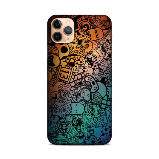 Abstract Hard Back Case For Apple iPhone 11 Pro
