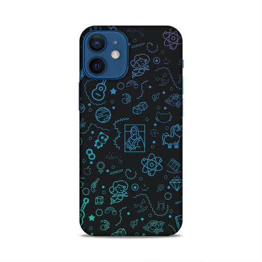 Abstract Hard Back Case For Apple iPhone 12 Mini