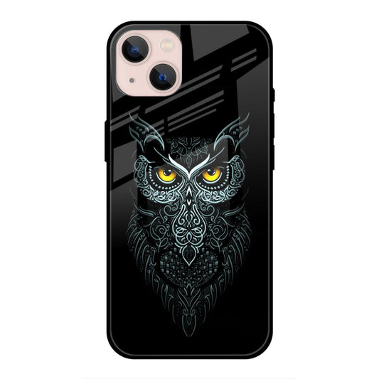 Owl Glass Case For Apple iPhone 13 / 14
