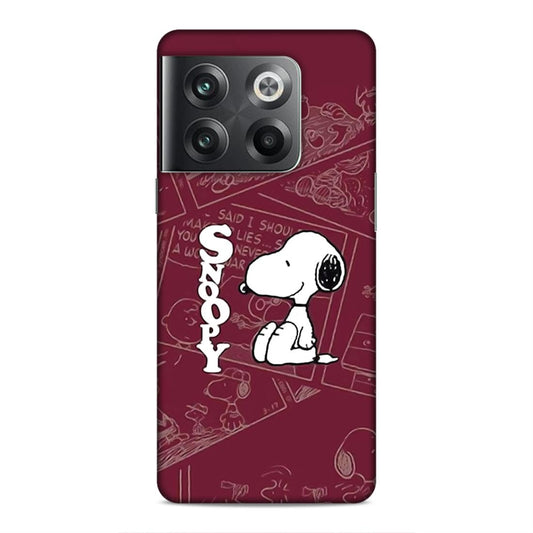 Snoopy Cartton Hard Back Case For OnePlus 10T