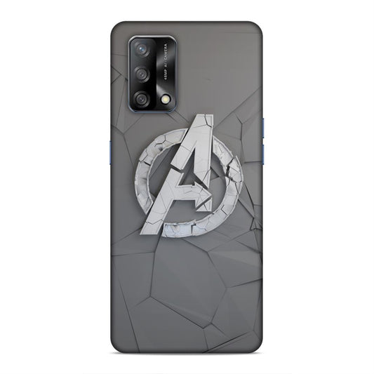 Avengers Symbol Hard Back Case For Oppo F19 / F19s
