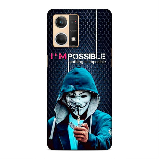 Im Possible Hard Back Case For Oppo F21 Pro / F21s Pro
