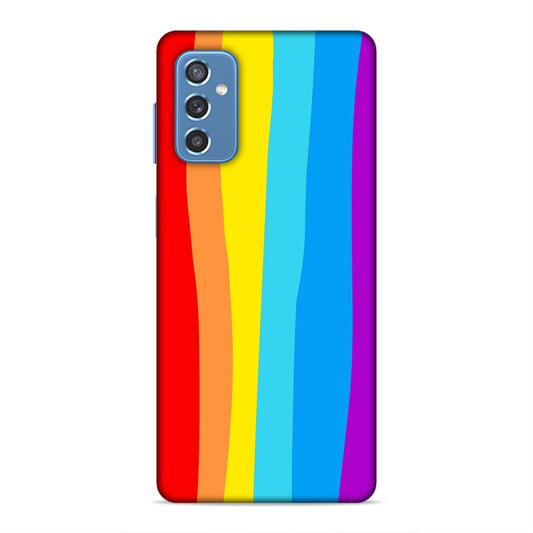 Rainbow Hard Back Case For Samsung Galaxy M52 5G