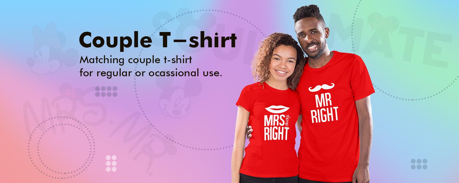 Couple T-shirt - Right Marc