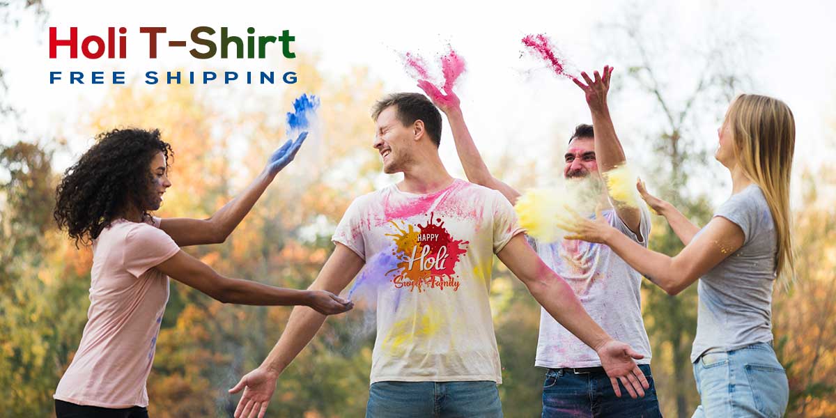 Holi T-shirt - Right Marc