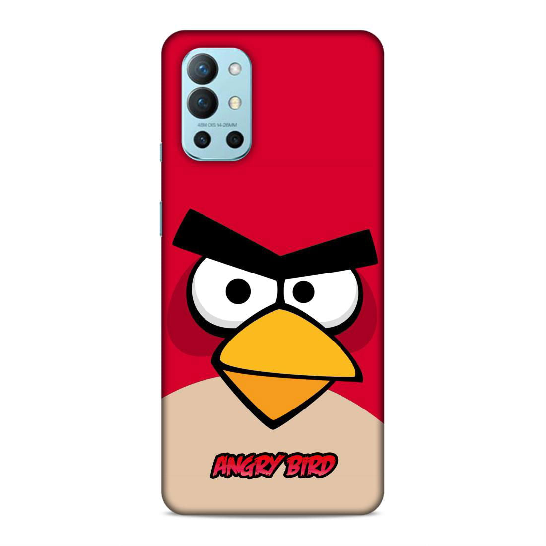 Angry Bird Red Name Hard Back Case For OnePlus 8T / 9R - Right Marc