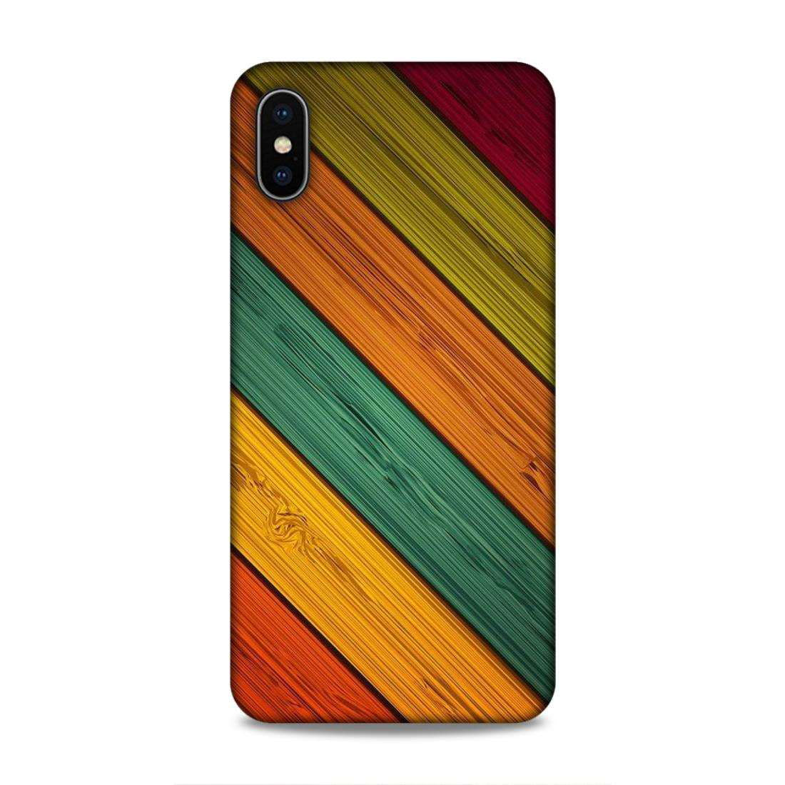 Abstract Hard Back Case For Apple iPhone XS Max - Right Marc