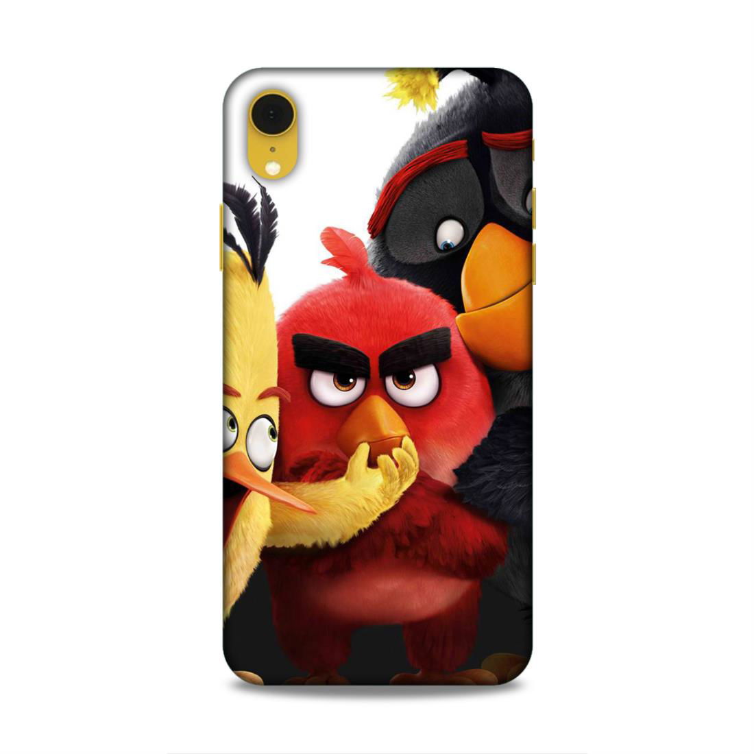 Angry Bird Smile Hard Back Case For Apple iPhone XR - Right Marc