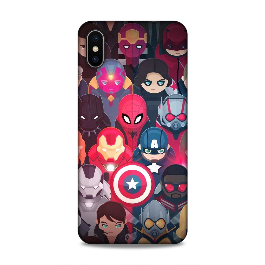 Avenger Heroes Hard Back Case For Apple iPhone XS Max - Right Marc