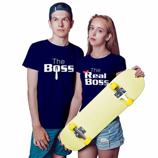 Boss and Real Boss Couple T-shirt - Right Marc