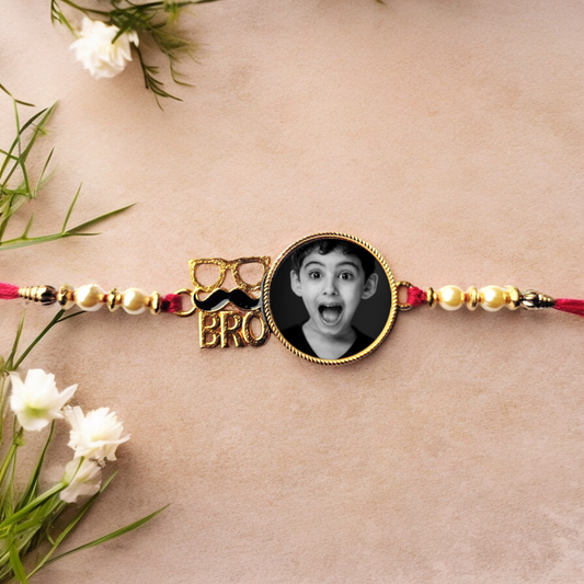 Bro Custom Photo Rakhi - Right Marc