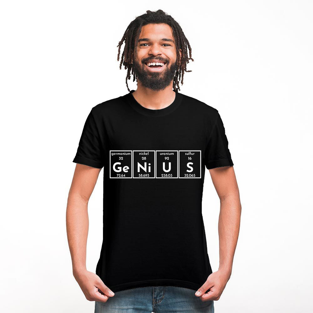 Genius Printed Unisex Graphics T-shirt for Men and Women - Right Marc