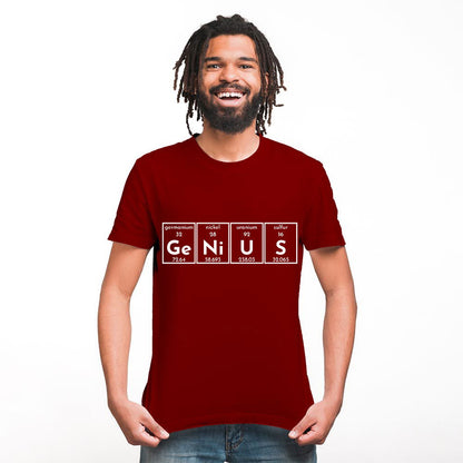 Genius Printed Unisex Graphics T-shirt for Men and Women - Right Marc