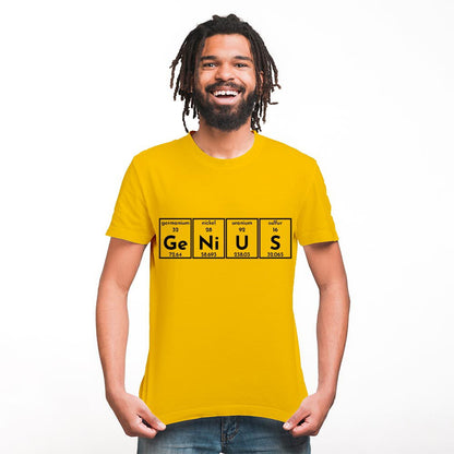 Genius Printed Unisex Graphics T-shirt for Men and Women - Right Marc