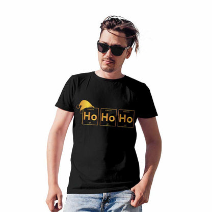 Ho Ho Ho Christmas Printed Unisex Graphics T-shirt for Men and Women - Right Marc
