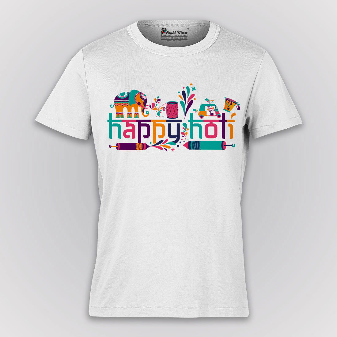Holi Unisex T-Shirts for Kids & Adults - Right Marc