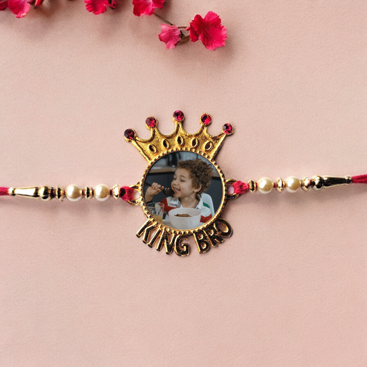 King Bro Custom Photo Rakhi - Right Marc