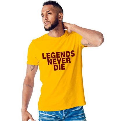 Legend Never Die Printed Unisex Graphics T-shirt for Men and Women - Right Marc