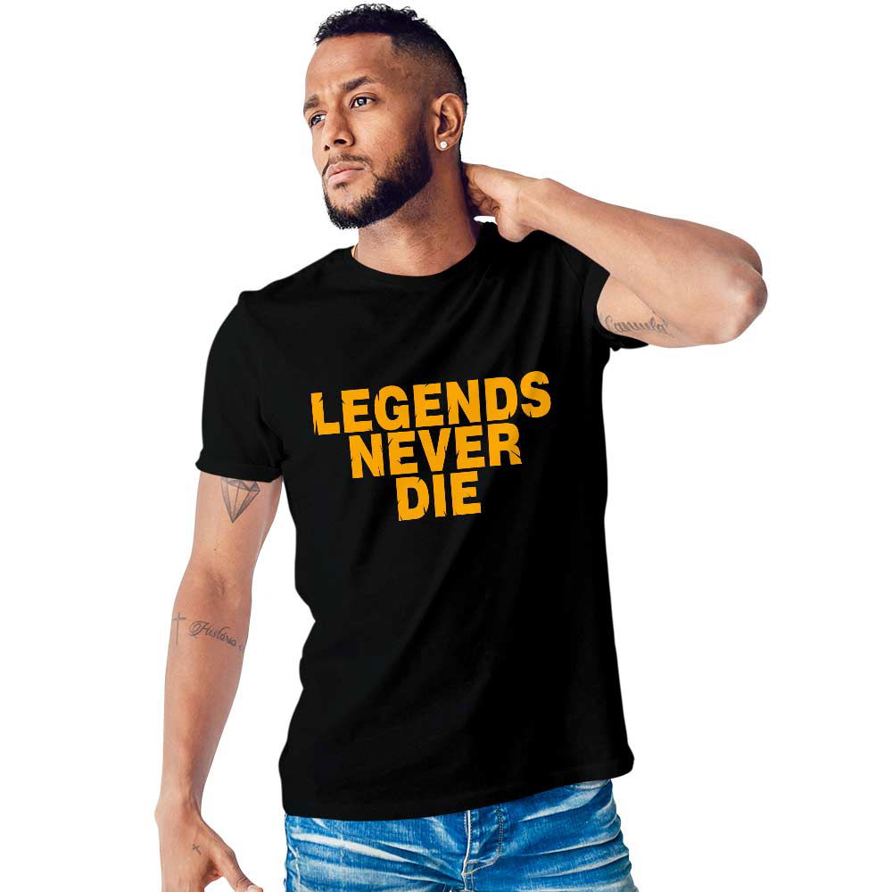 Legend Never Die Printed Unisex Graphics T-shirt for Men and Women - Right Marc