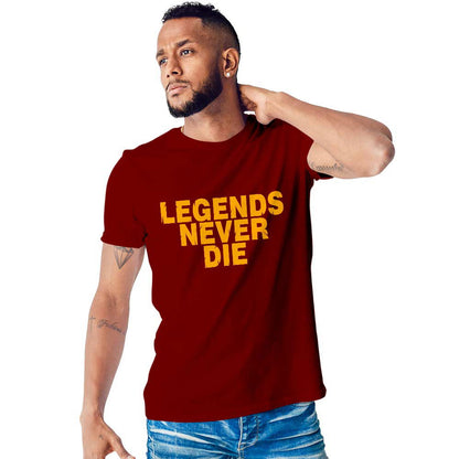 Legend Never Die Printed Unisex Graphics T-shirt for Men and Women - Right Marc