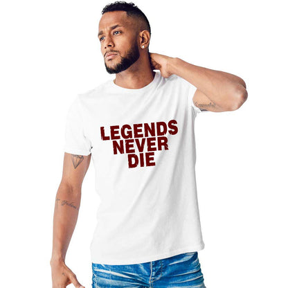 Legend Never Die Printed Unisex Graphics T-shirt for Men and Women - Right Marc