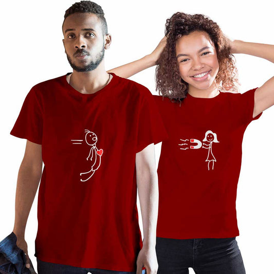 Love Magnet Couple T-shirt - Right Marc