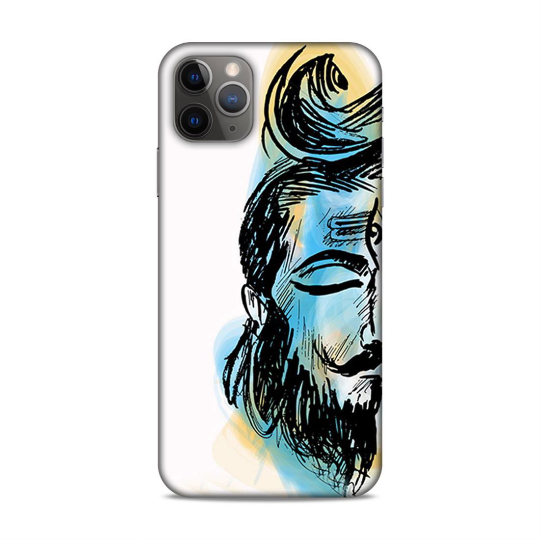 Mahadev Face Hard Back Case For Apple iPhone 11 Pro Max - Right Marc