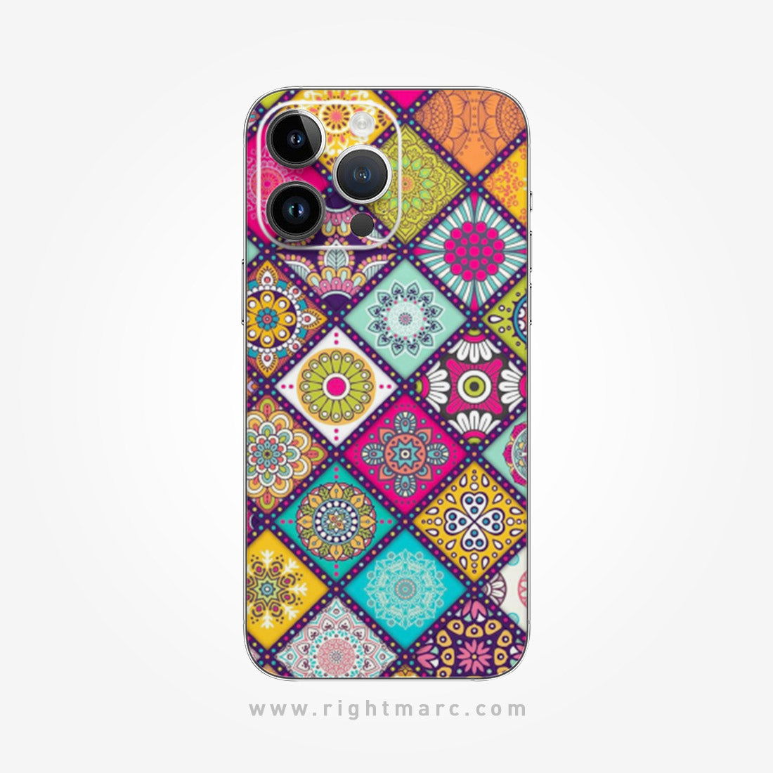 Mandala Mobile Skin Wrap - Right Marc