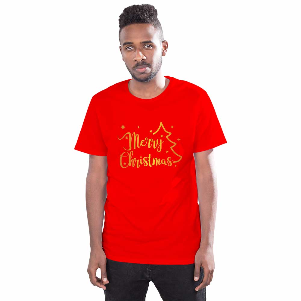 Merry Christmas Printed Unisex Graphics T-shirt for Men and Women - Right Marc