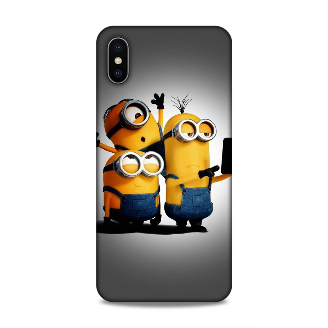 Minions Hard Back Case For Apple iPhone XS Max - Right Marc