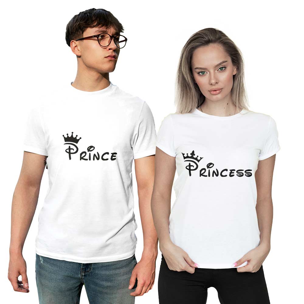 Prince and Princess Couple T-shirt - Right Marc