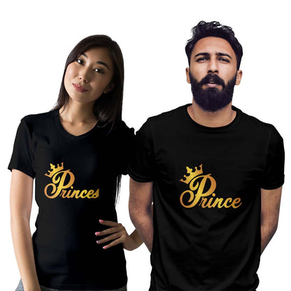 Prince and Princess Couple T-shirt - Right Marc