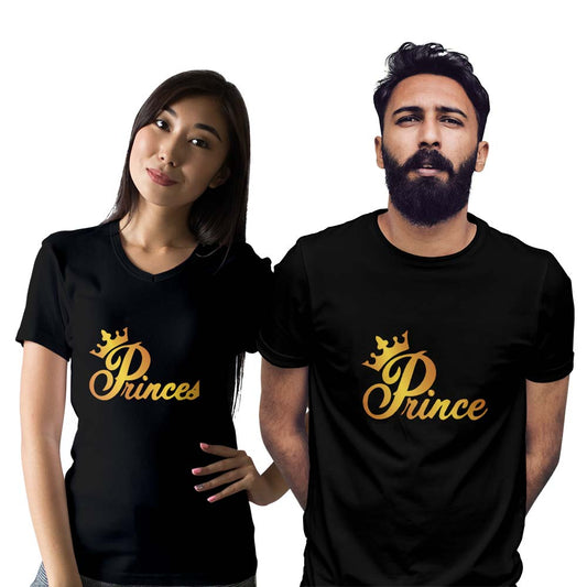 Prince and Princess Couple T-shirt - Right Marc