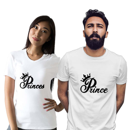 Prince and Princess Couple T-shirt - Right Marc