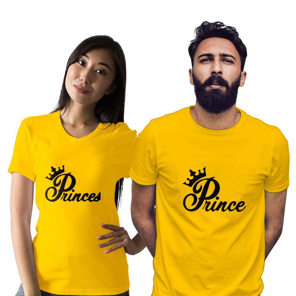 Prince and Princess Couple T-shirt - Right Marc