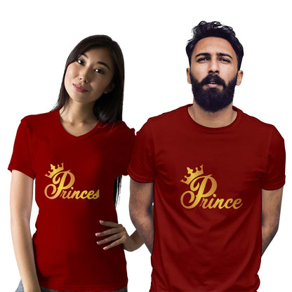 Prince and Princess Couple T-shirt - Right Marc
