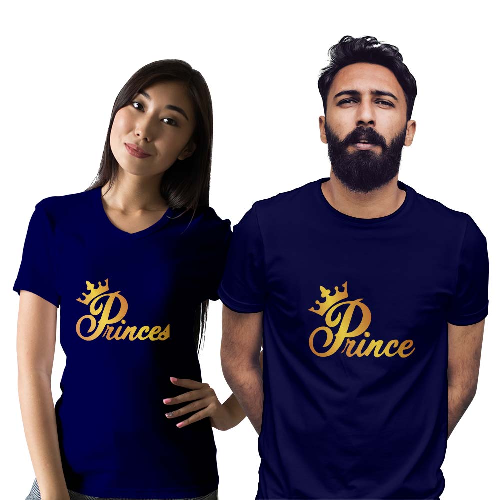 Prince and Princess Couple T-shirt - Right Marc