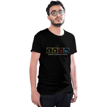 Sarcasm Printed Unisex Graphics T-shirt for Men and Women - Right Marc