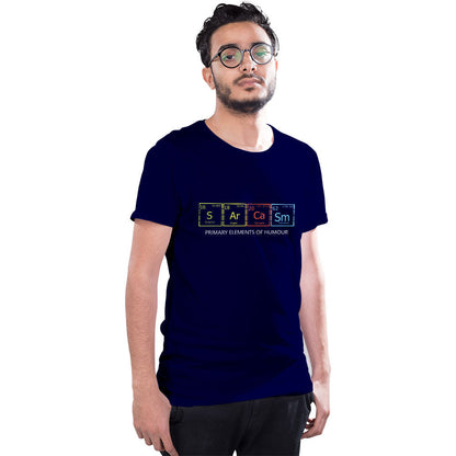 Sarcasm Printed Unisex Graphics T-shirt for Men and Women - Right Marc