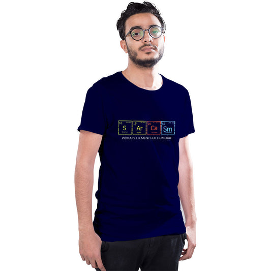 Sarcasm Printed Unisex Graphics T-shirt for Men and Women - Right Marc