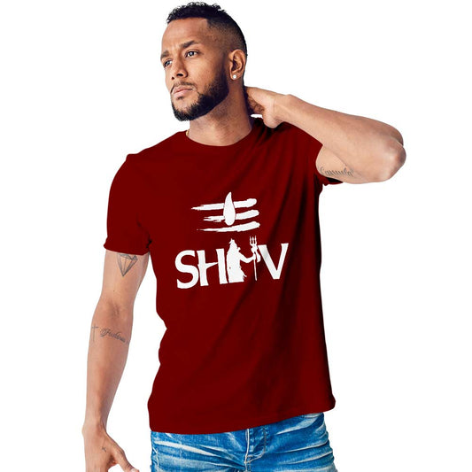 Shiv Printed Unisex Graphics T-shirt for Men and Women - Right Marc