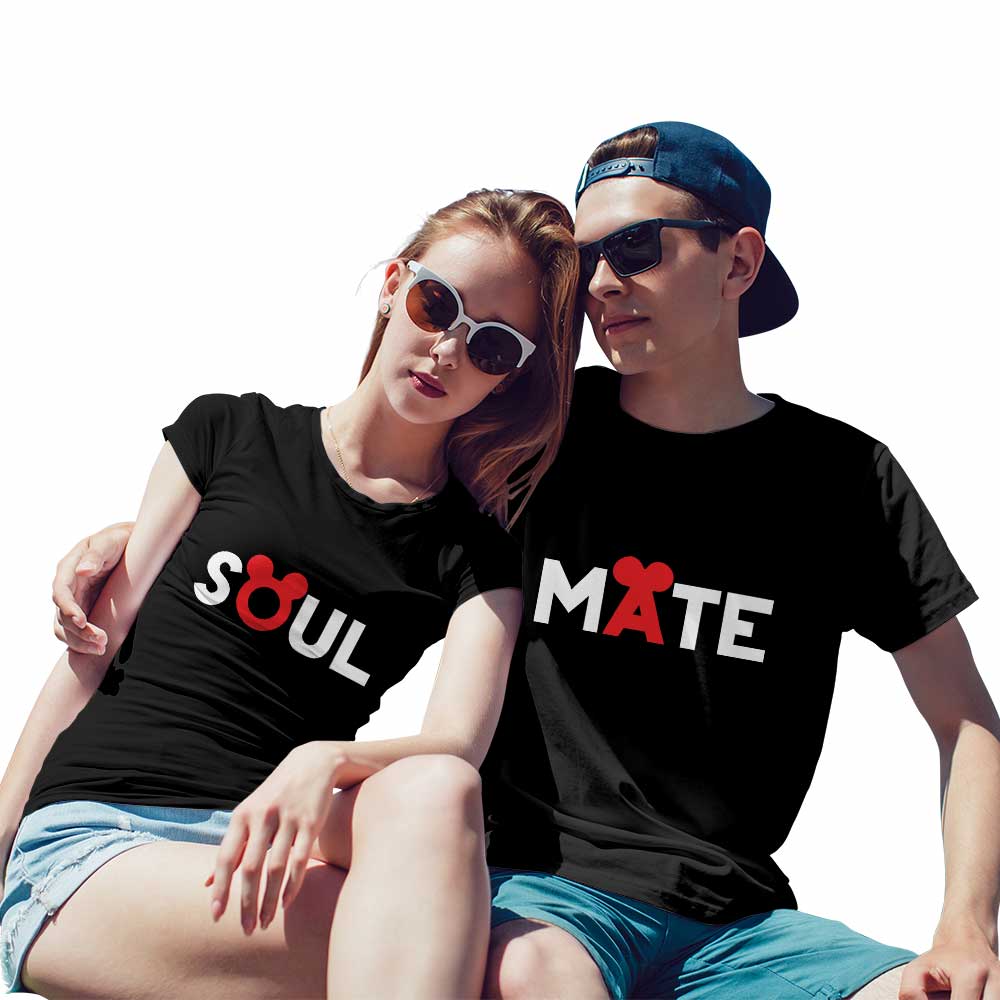SoulMate Micky Minnie Couple T-shirt - Right Marc