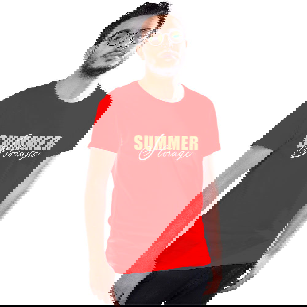 Summer Storage Printed Unisex Graphics T-shirt for Men and Women - Right Marc