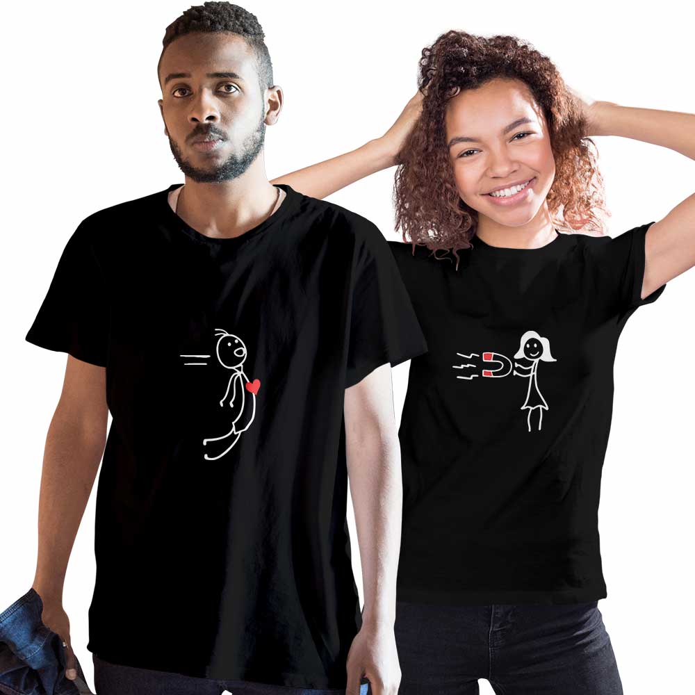 Love Magnet Couple T-shirt