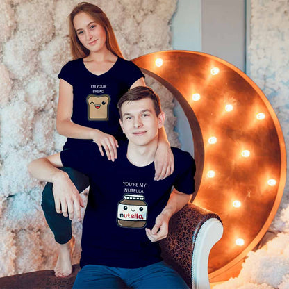 Nutella and Bread Couple T-shirt