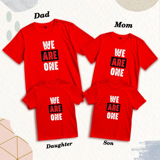 Matching Family Cotton T-Shirts - Soft, Stylish & Fun (D24)