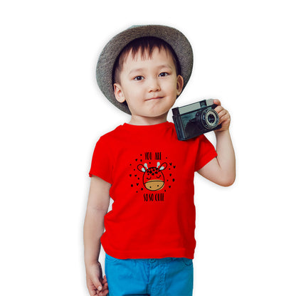 So So So Cute Kids T-Shirt - Soft Cotton for Adorable Moments (D109)